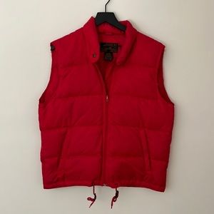 Well loved Eddie Bauer goose down Back To The Future vest
